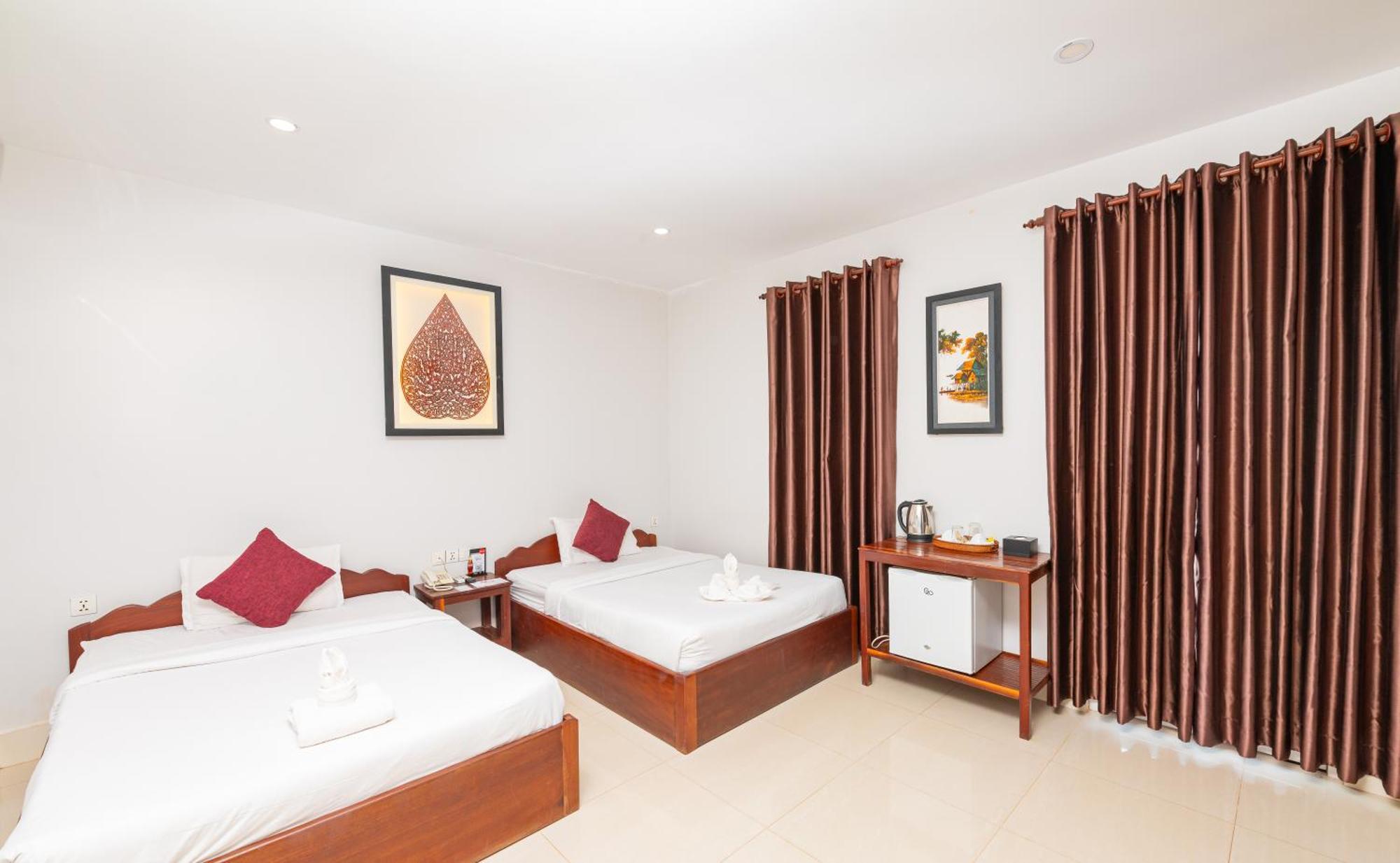 Damnak Soksan Hotel Siem Reap Eksteriør billede