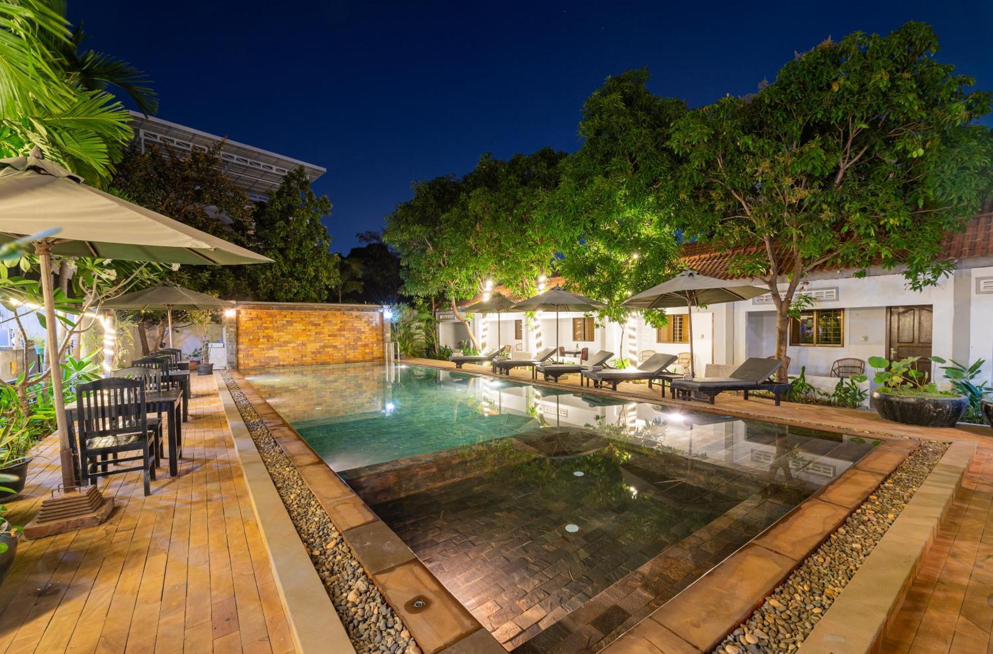 Damnak Soksan Hotel Siem Reap Eksteriør billede