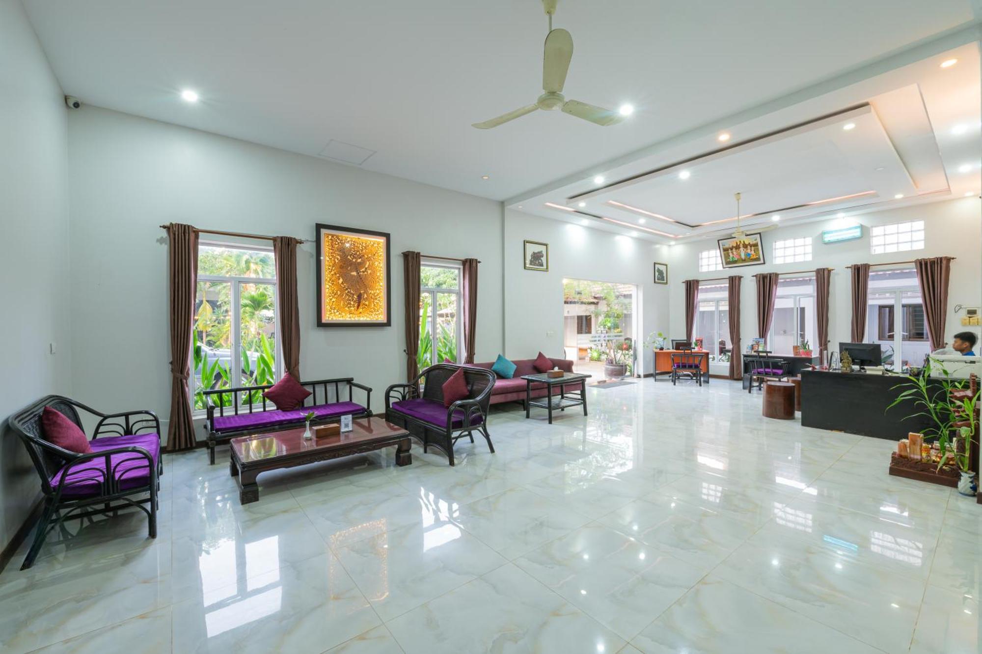 Damnak Soksan Hotel Siem Reap Eksteriør billede
