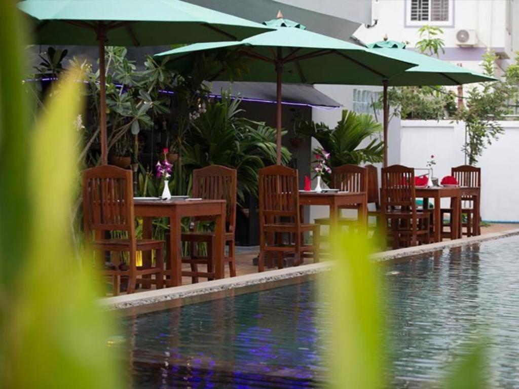 Damnak Soksan Hotel Siem Reap Eksteriør billede