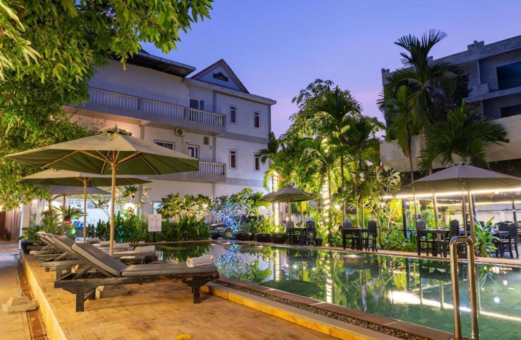 Damnak Soksan Hotel Siem Reap Eksteriør billede